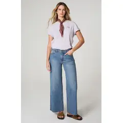 WRANGLER - Jeans Mujer Baggy Baggy 100% Cotton