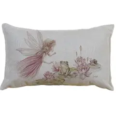 MARGARITA SCHEEL BY CASA ALVARINHO - Funda de Cojín Hada de Agua 50x30 cm
