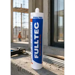 FULLTEC - Silicona Neutra Negra 290 ml.