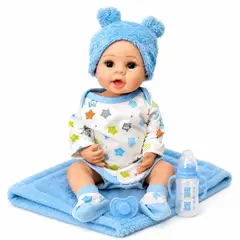 GENERICO - Muñeco Niño Bebe Reborn Realista Cuerpo Silicona 55cm
