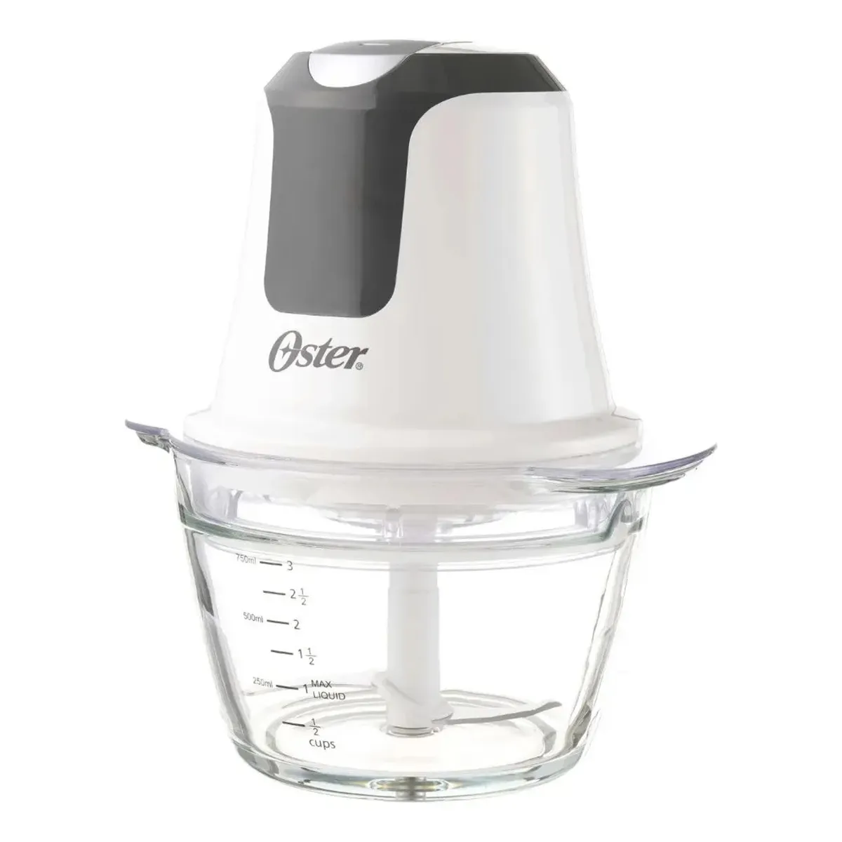 OSTER - Mini Picadora De Alimentos Oster 3 Tazas Contenedor De Vidrio