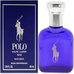 RALPH LAUREN - POLO BLUE EDT 40ML .