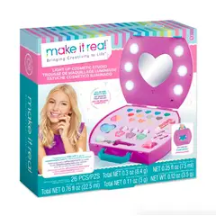 MAKE IT REAL - Set Estudio Maquillaje Niñas con Luz