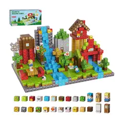 ATURE - Set 200pcs Magnético De Construcción Regalo Ideal Para Niños