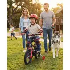MYLHOGAR - Bicicleta Aro 14 Niños Kit Protección Completo