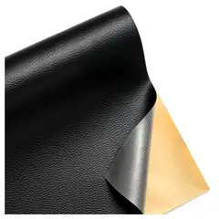 KUANGYE - Parche Reparador Autoadhesivo De Negro 100x137cm Cuero