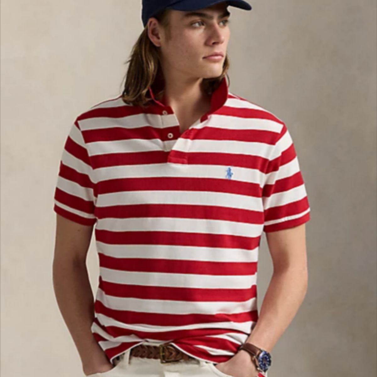 POLO RALPH LAUREN - Polo Ralph Lauren Custom Slim Fit Pique Talla M