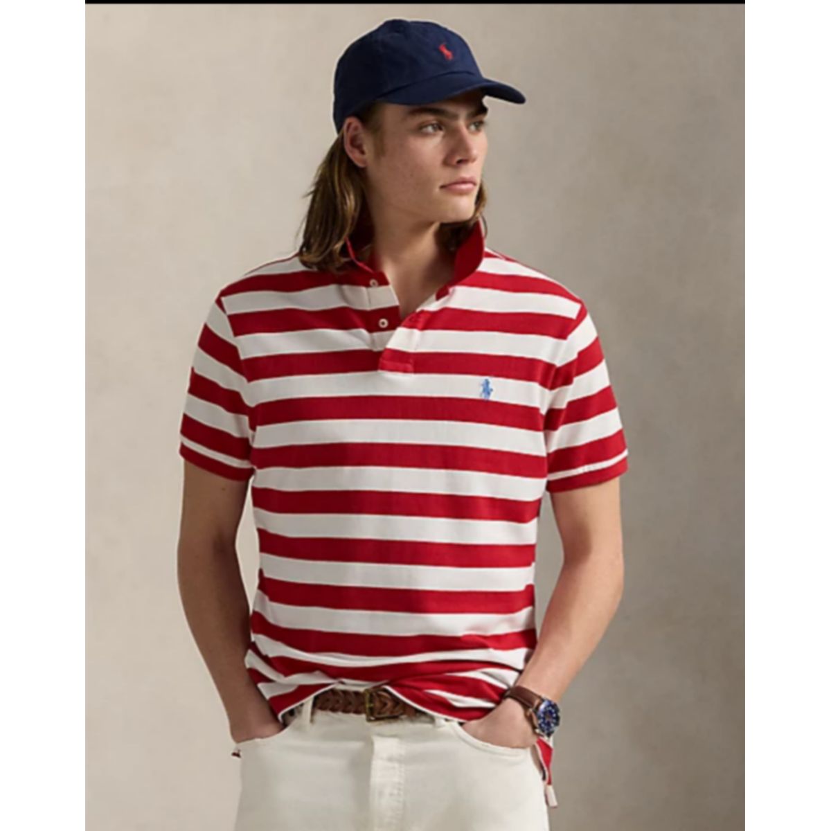POLO RALPH LAUREN - Polo Ralph Lauren Custom Slim Fit Pique Talla M