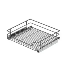 HBT - Cesta extensible con guía Blum L78 450MM Antracita