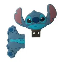 VAIS - Pendrive USB 64 GB Stitch Disney Azul