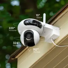 EZVIZ - Cámara Wifi CS-HB90SP 4MP+4MP