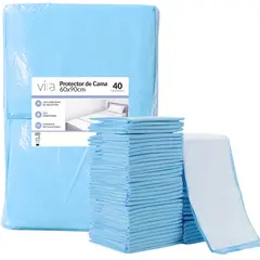 GENERICO - Pañales Para Adulto Sabanillas Protector Cama 40u 60x90 Vira