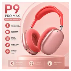 GENERICO - Audífonos Bluetooth P9 Pro Max Inalámbricos Over Ear HiFi Recargables