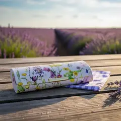 DIE SPIEGELBURG - Estuche Para Lentes Con Paño De Limpieza Flores Silvestres