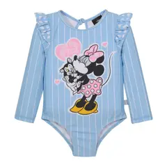 DISNEY - Traje de Baño UV50 Bebé Niña Minnie M.Larga -