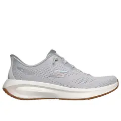 SKECHERS - Zapatillas Slip-Ins Plush Foam Mujer Gris
