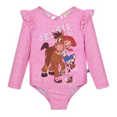 DISNEY - Traje de Baño UV50 Bebé Niña Toy Story M.Larga -