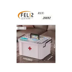 OEM - Pastillero Organizador Estuche Porta Medicamentos Botiquin Mod. 3311