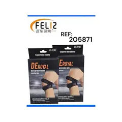 OEM - Rodillera de Soporte Elastica Deportiva Menisquera Doble