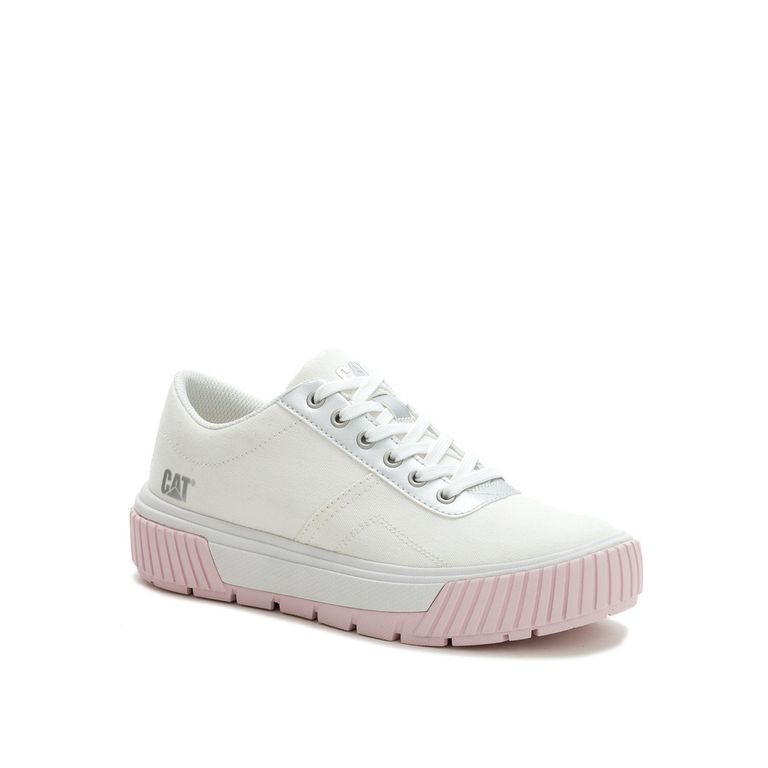 Zapatilla Mujer Amp Canvas Blanco