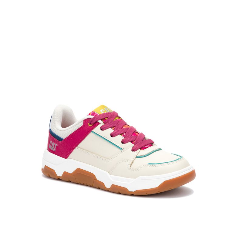 Zapatilla Mujer Script Graffiti Rojo