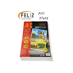 OEM - Papel Fotografico de Impresion Adhesivo a3 135g
