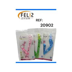 OEM - Chupete para Bebe Accesorio Infantil Cadena Mod. 3067