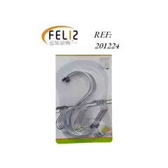 OEM - Colgador de Ropa Percha Organizadora Colgadores Gancho Metal 4'' x4