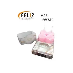 OEM - Vela Aromatica Decorativa Perfumada x4