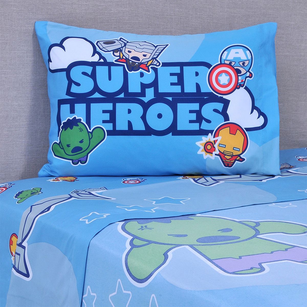 AVENGERS - Sábana MF Single Avengers Kawaii Avengers