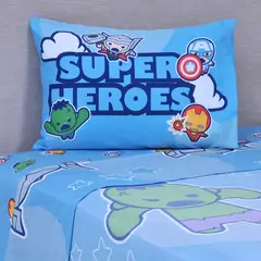 AVENGERS - Sábana MF Single Kawaii