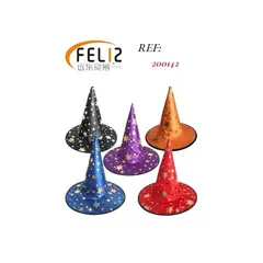 OEM - Accesorio de Halloween Disfraz y Decoracion Sombrero Bruja