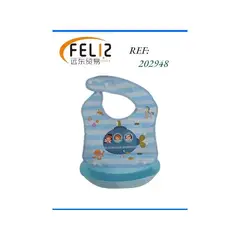 OEM - Babero para Bebe Impermeable Infantil Mod. 2037