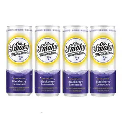 OLE SMOKY - Cóctel Rtd Blackberry 355ml X4