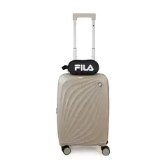 F - Pack Maleta cabina 10kg Slay beige + Neceser Spark Fila