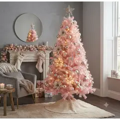 CARIBEE - Arbol de Navidad rosado 180cm