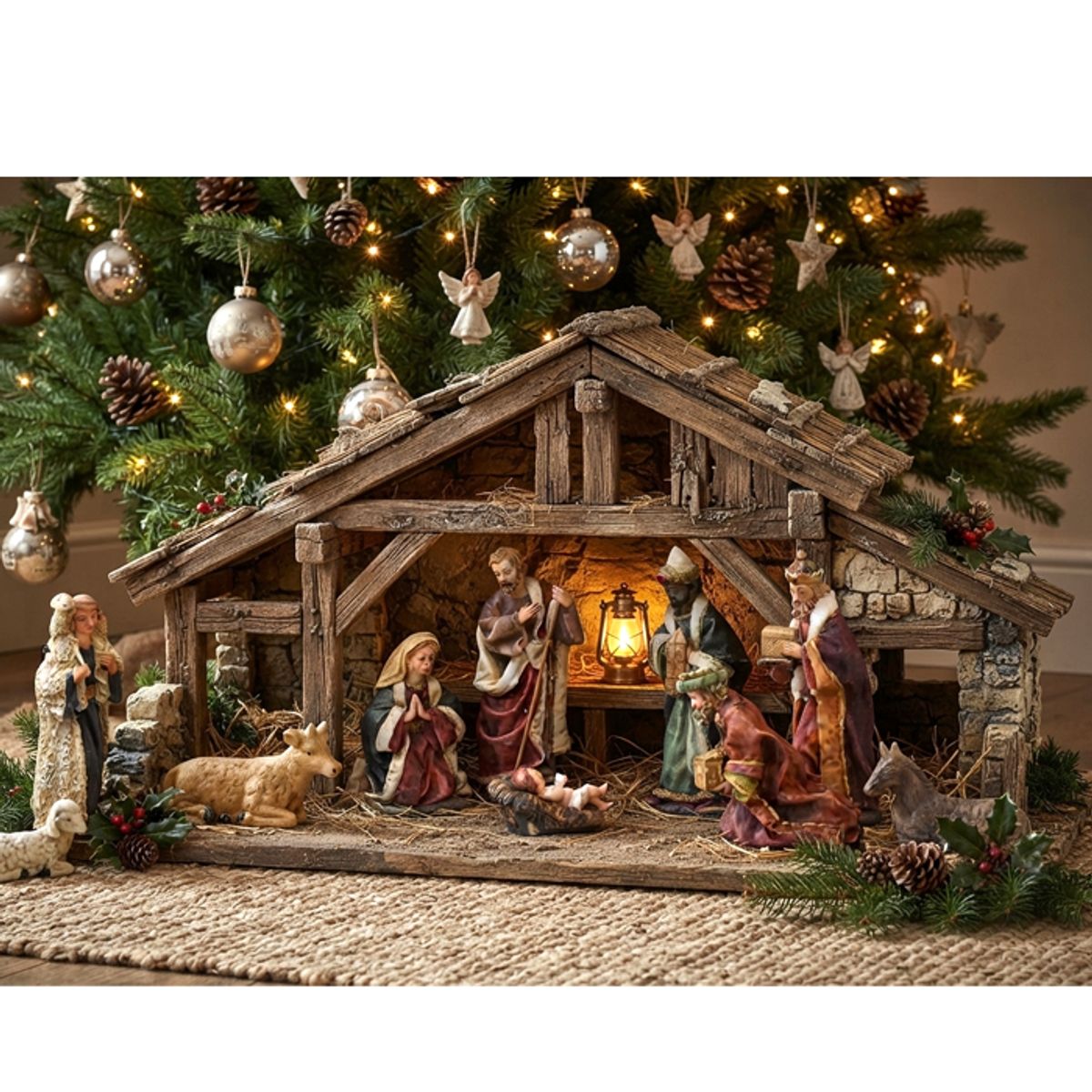 MSA MUEBLES SANTA ANA - Pesebre Navidad XL ESTILO