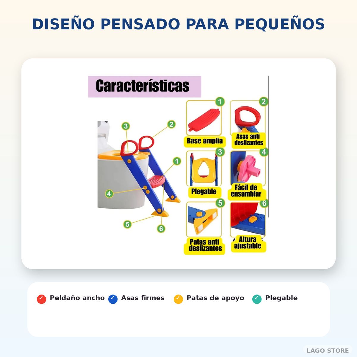 MOVI - ADAPTADOR WC CON ESCALERA PARA NIÑOS