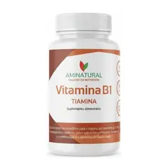 GENERICO - Vitamina B1 Tiamina Aminatural 510 mg 60 Cápsulas
