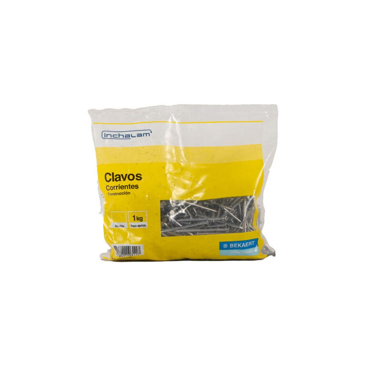 INCHALAM - Clavo Corriente Inchalam 5 X 6 - Bolsa 1 Kg