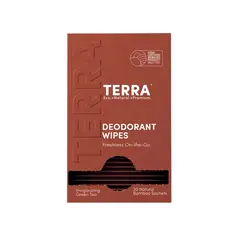 TERRA - Toallitas Húmedas Desodorantes x30 sachets