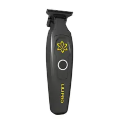 LILIPRO - Trimmer Patillera Profesional Recargable 7000 RPM Barba y Contornos M10