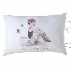 MARGARITA SCHEEL BY CASA ALVARINHO - Funda de Almohada Bailarina 50x70 cm