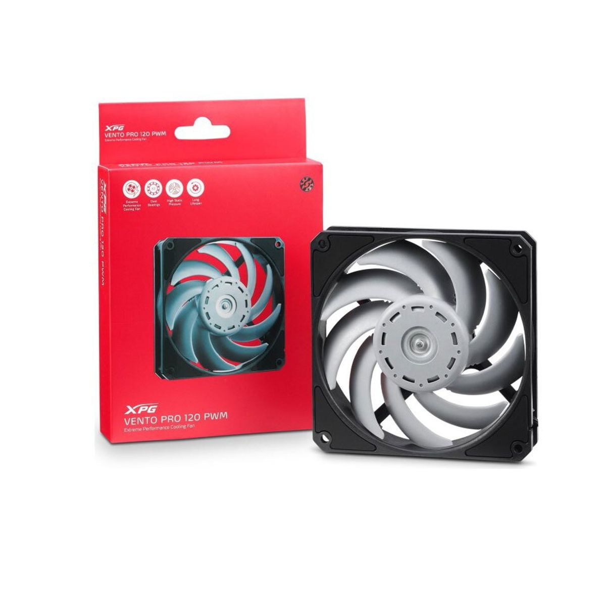 XPG - Ventilador Xpg Cooler Vento Pro 120 Pwm