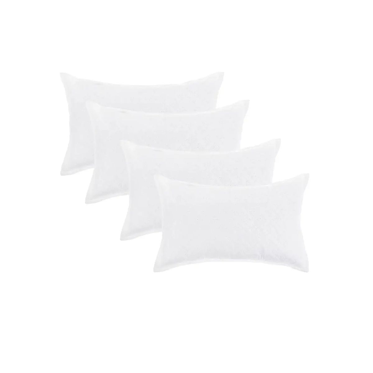 GENERICO - Pack De 4 Protector De Almohadas, Alta Calidad.