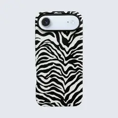 IPALACE PROTECT - Carcasa Animal Print compatible con iPhone 17 Air - Wild Zebra