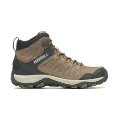 MERRELL - Zapatillas Hombre Crosslander 3 Mid Waterproof Café