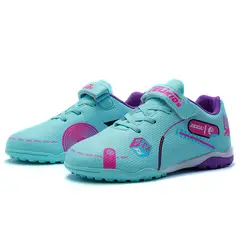 DANWEILE - Zapatillas de fútbol unisex con tacos TF Blanco