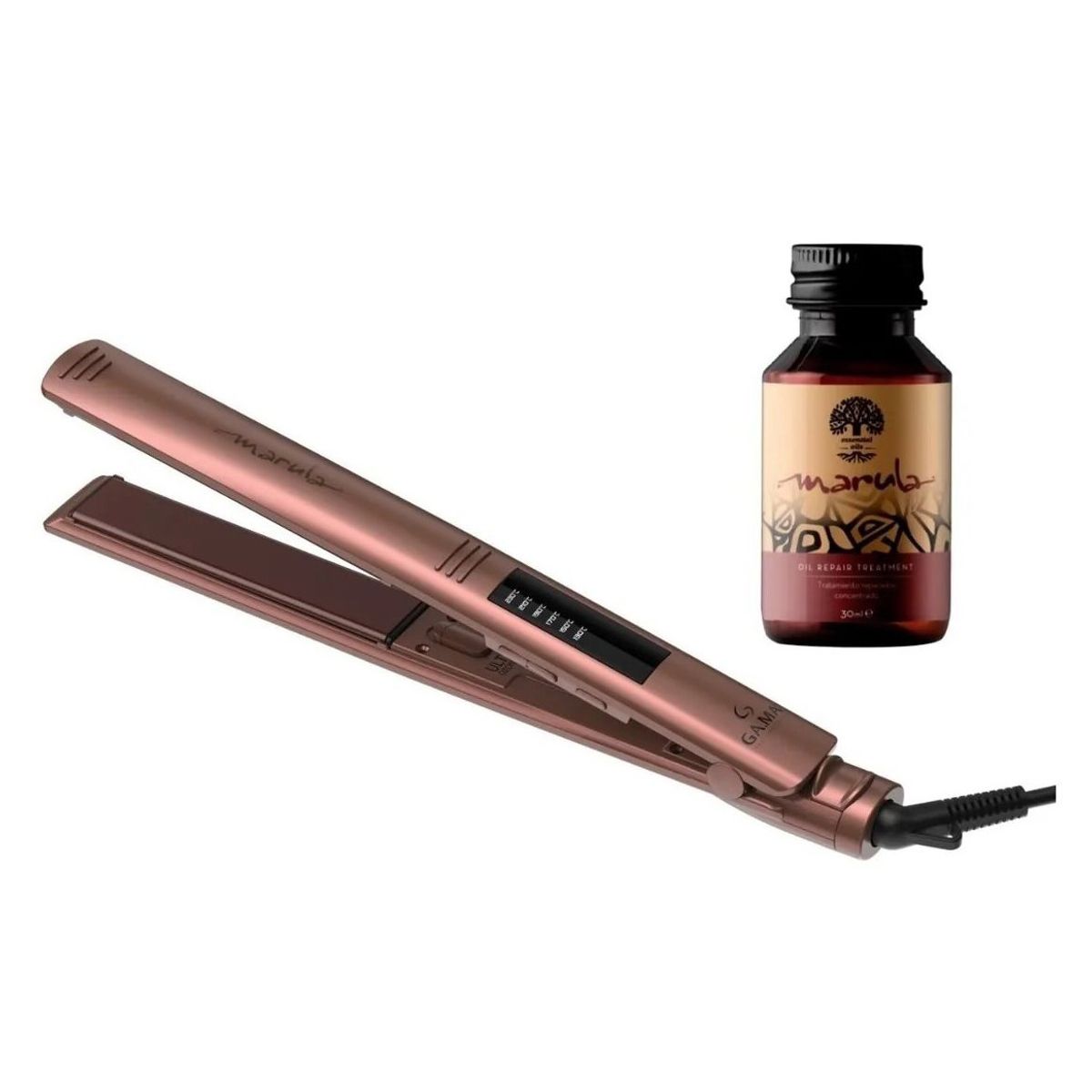 GAMA - Alisadora Elegance Led 4D Aceite Marula Antiedad