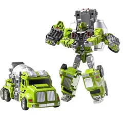 DANWEILE - Camión transformable de juguete para niños - Verde